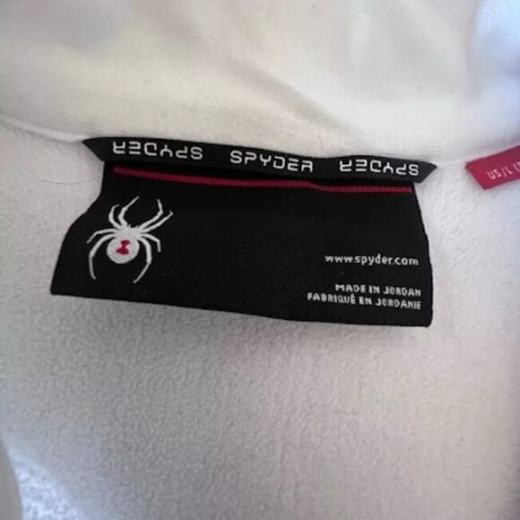 Spyder Jacket Womens Large Long Sleeve Full Zip Lightweight Outdoors Core - Picture 7 of 14